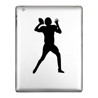 Football Quarterback, Sticker Decal