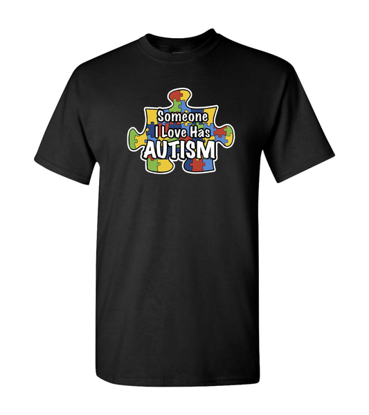 Someone I Love Has Autism, Shirts