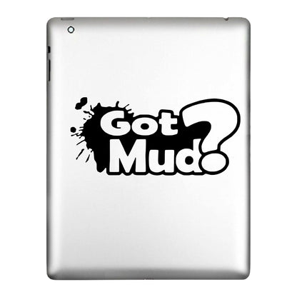 Got Mud, Sticker Decal