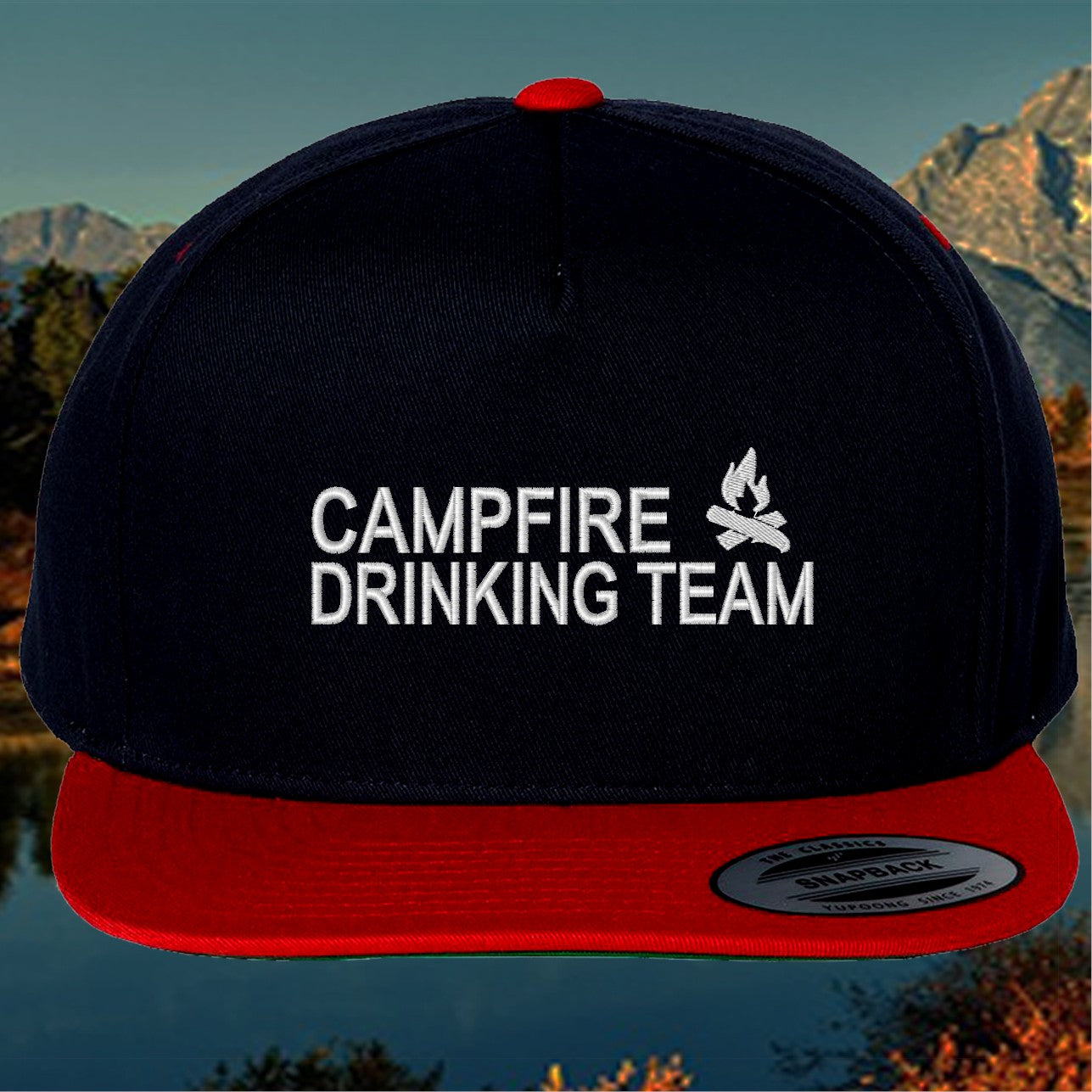 Embordered Campfire Drinking Team