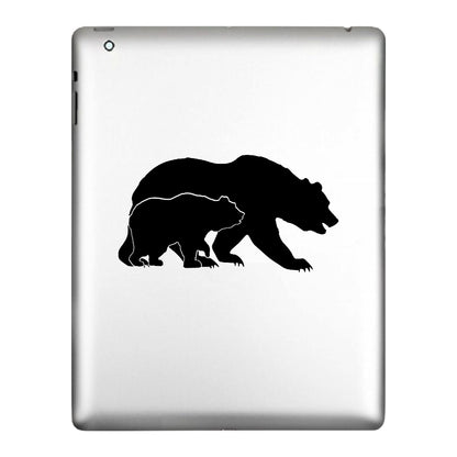 Mama Bear Cub, Decal Sticker