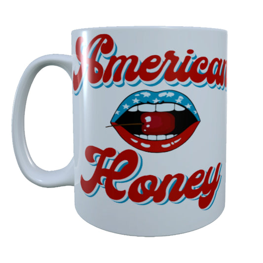 American Honey | Cherry Biting Lips,15 oz Mug