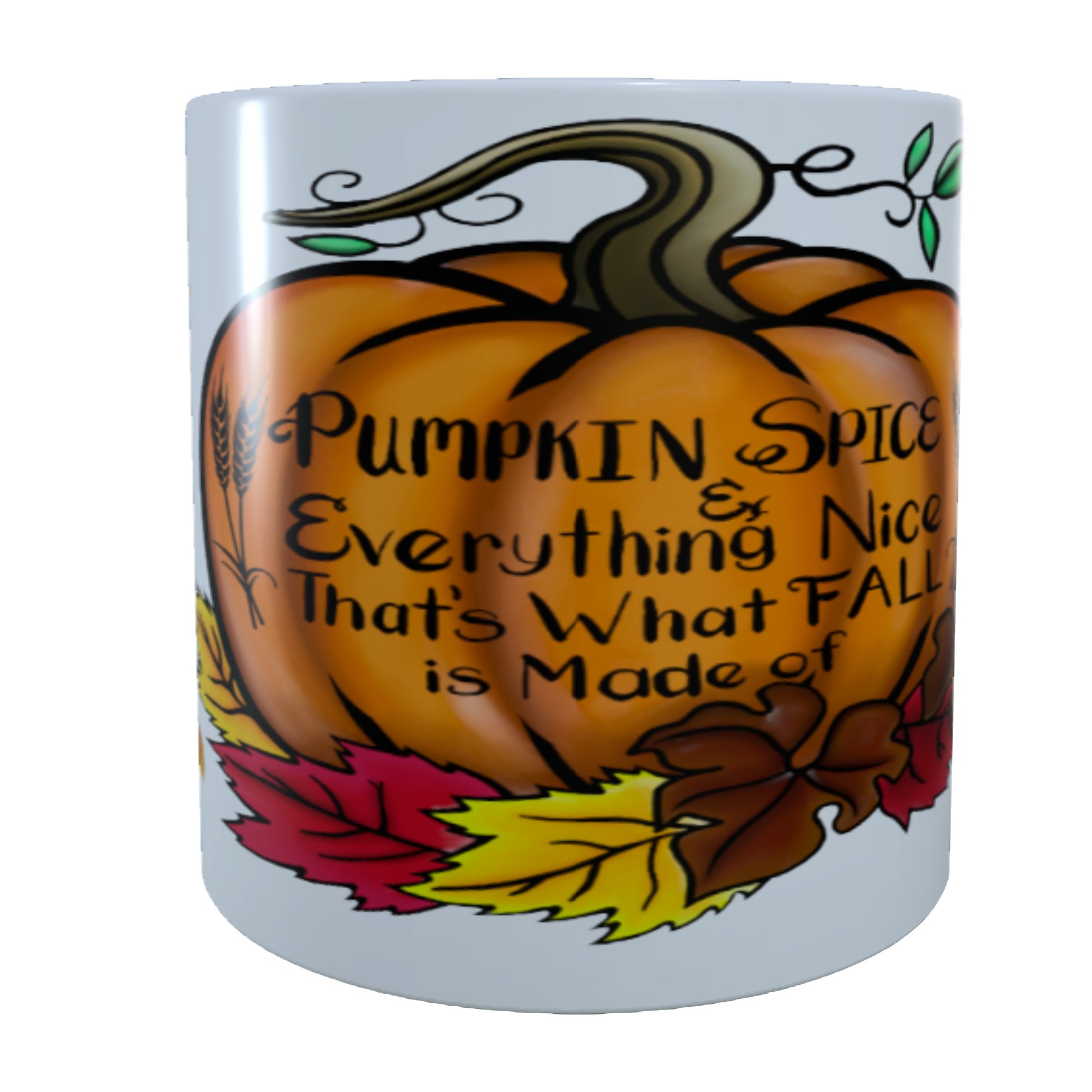 Pumpkin Spice & Everything Nice, 15 oz  Mug.