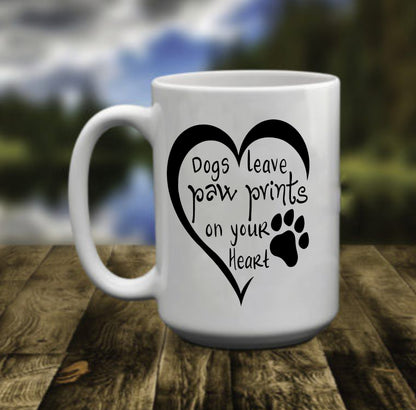 Dog Saying, 15 oz Mug