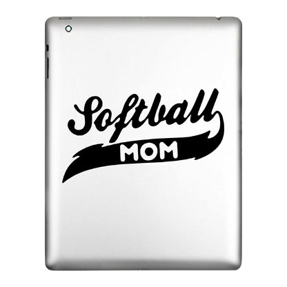 Softball Mom, Decal Sticker