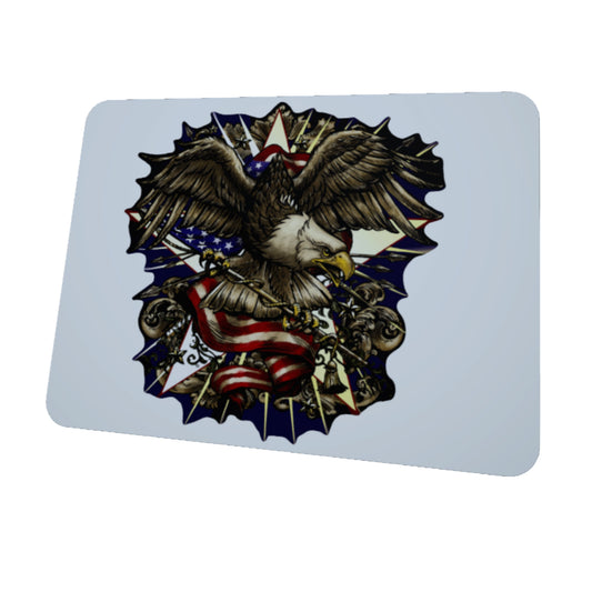 American Flag, Eagle, Mousepad